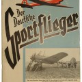 "Der Deutsche Sportflieger", Nr.8, August 1940, Zeitschrift für die gesamte Luftfahrt.